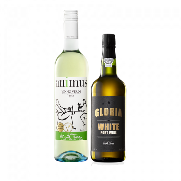 Pack Animus Vinho Verde & Gloria Porto White | Viva o Vinho